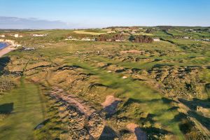 Royal Portrush 8th Hazard Aerial